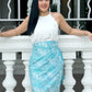 Naomi Wrap Skirt | Batik Turquoise