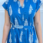 Kiara Cotton Dress - Jolly Blue