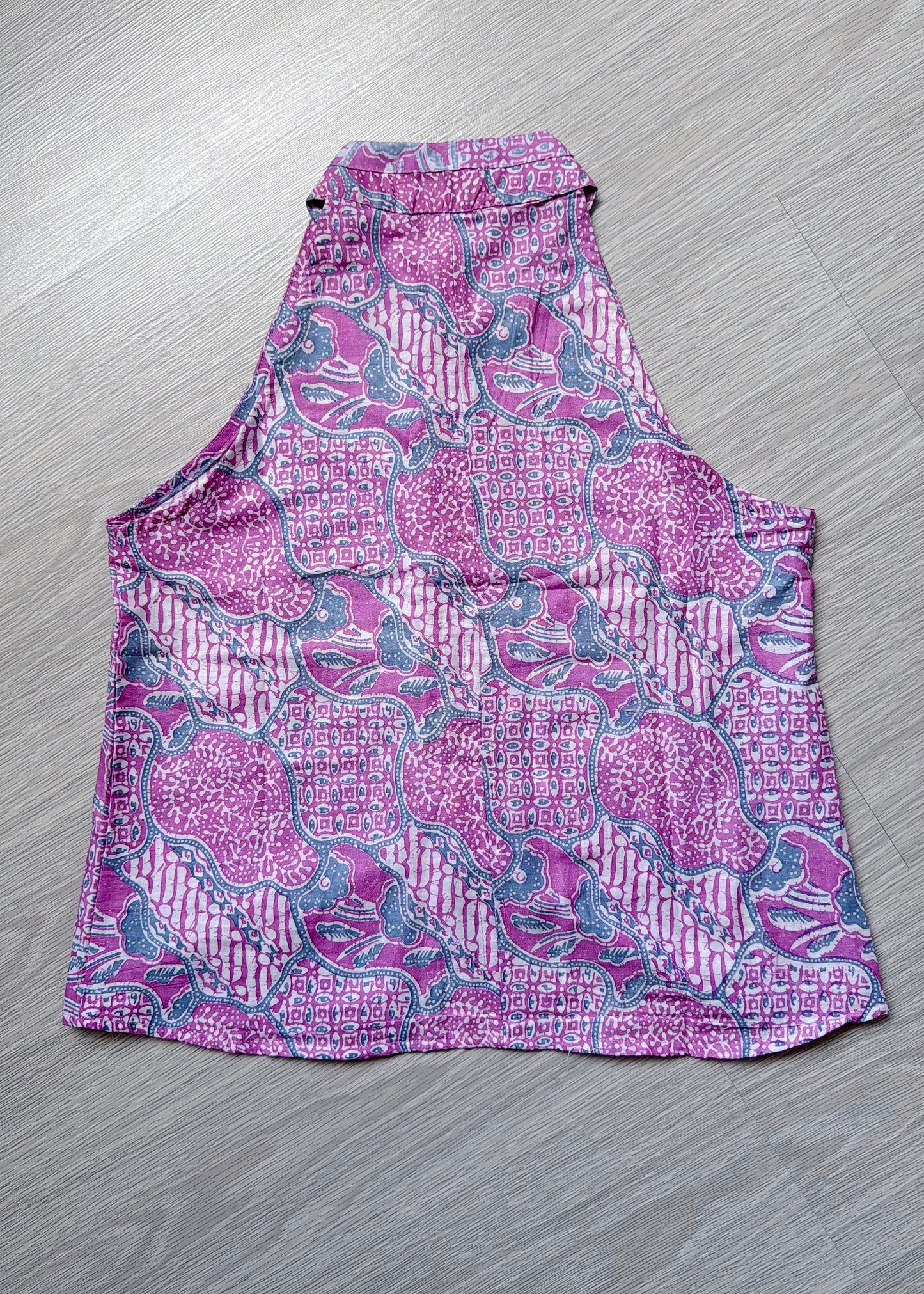 Eka Halter Batik Top | Pink