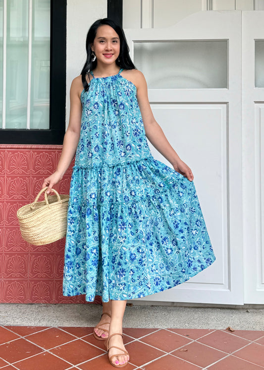 Sola Dress | Turquoise