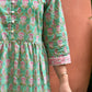 Jodie Dress | Green Botanic