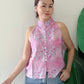 Eka Halter Batik Top | Pink