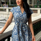 Kiara Cotton Dress | Boho Blue