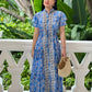 Debra Maxi Dress - Blue Meadows