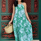 Sola Dress | Green Palm