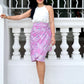 Naomi Wrap Skirt | Batik Pink