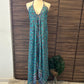 Rayon Bare Back Maxi Dress  - Free size (fit up to L)