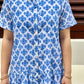 Elise Shirt Dress | Tea Blue