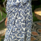 Naomi Wrap Skirt | White | Navy