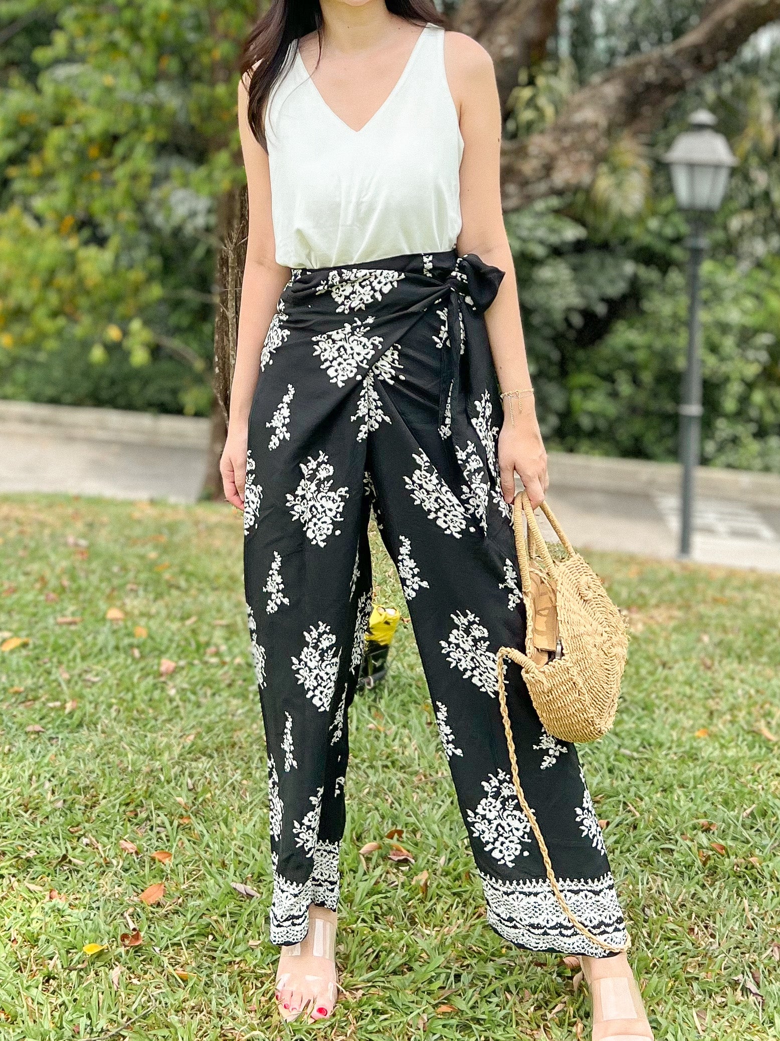 Black bohemian outlet pants